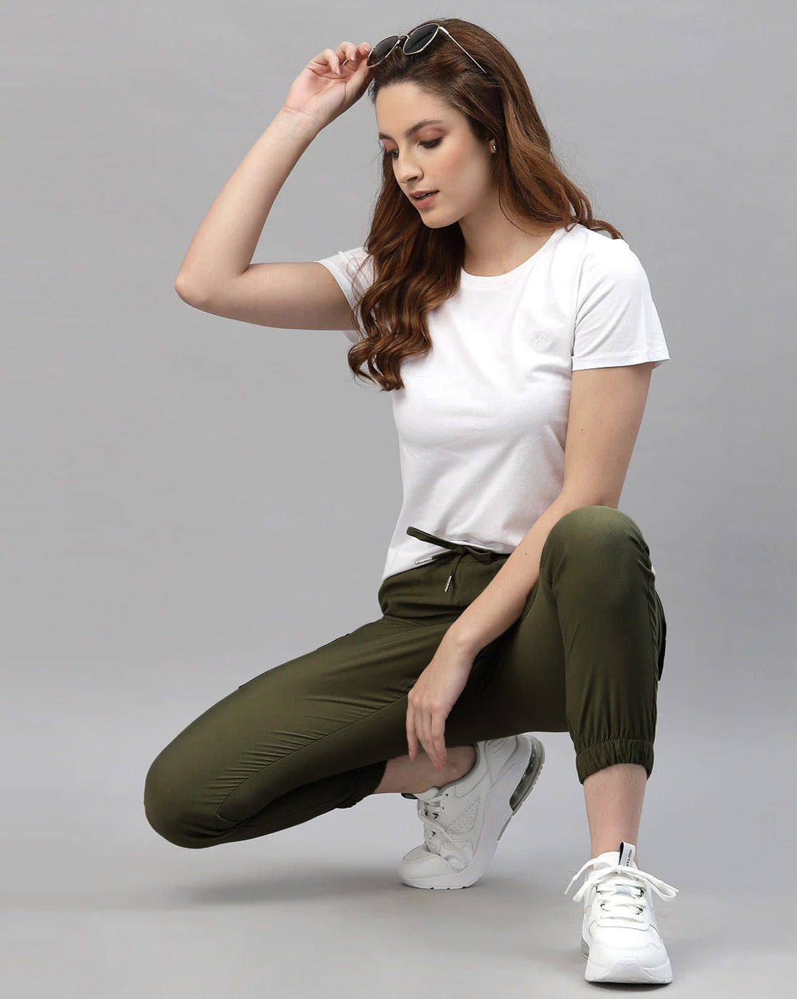 6 Pocket Cargo Trouser-Olive Green