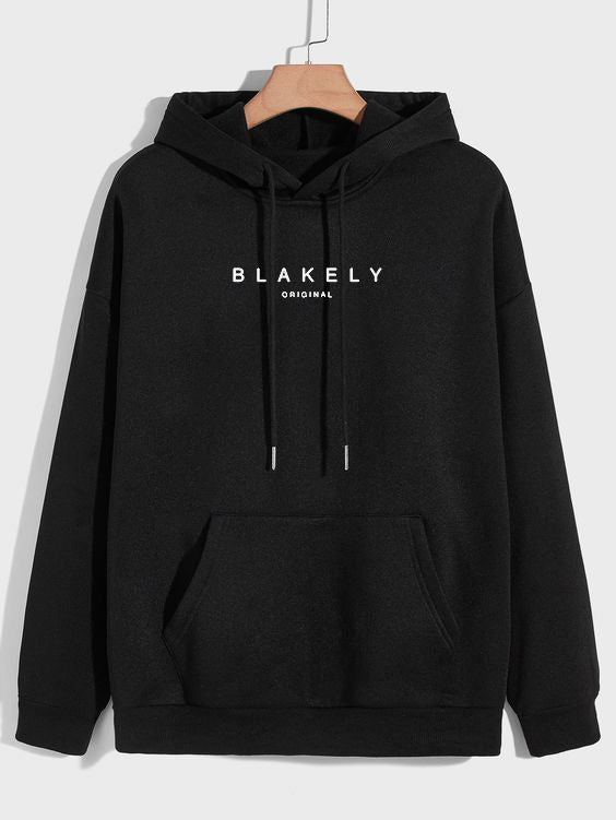 Casual Blakely Hoodiee Export Quality-Black