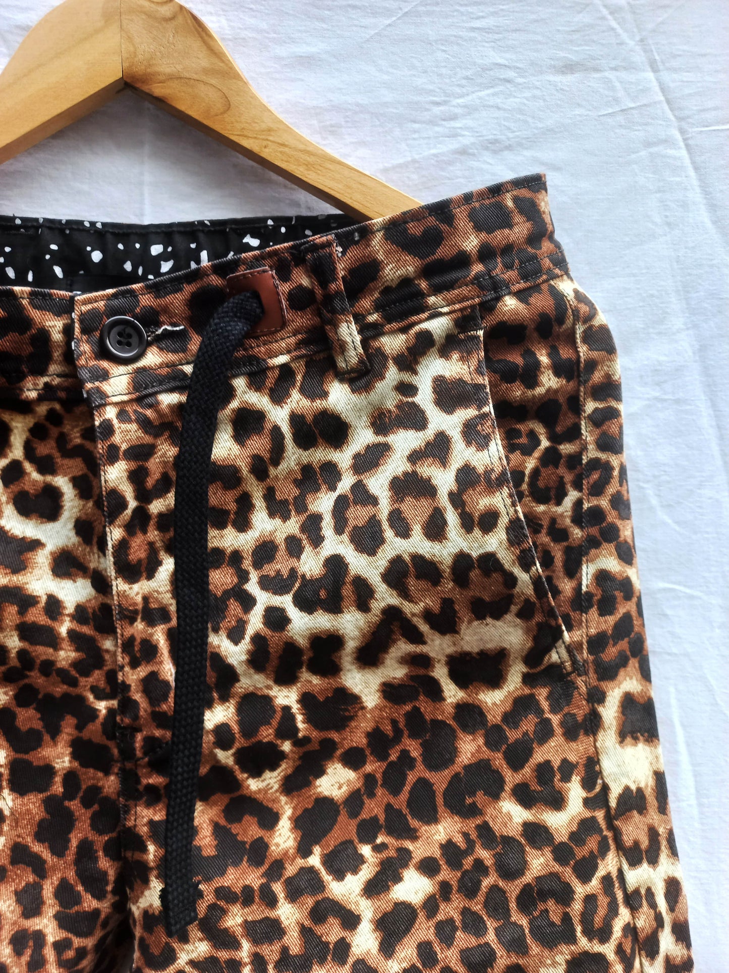 Camo Cheetah Print Camouflaged Short