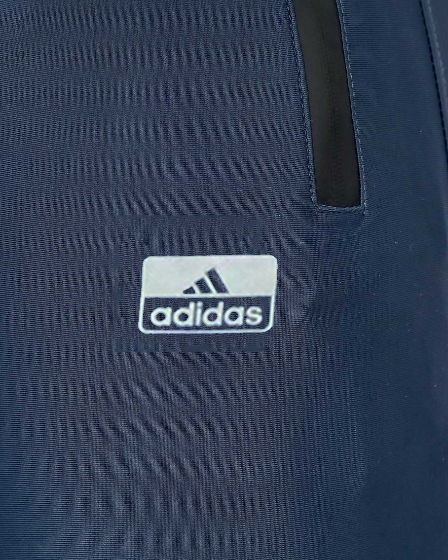 Men Casual Adidas Super Stretchable Imported Trouser-Blue Sea