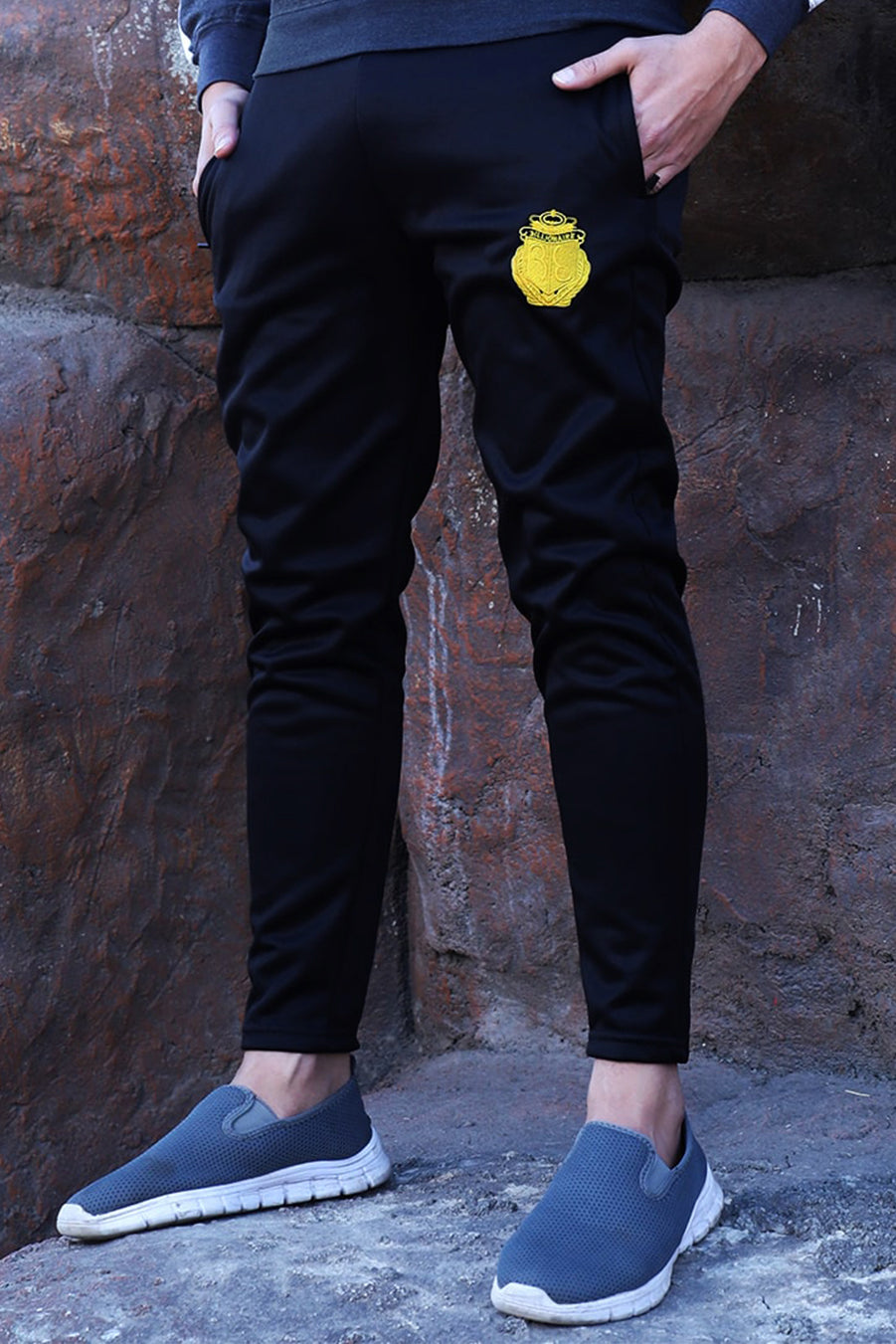 Billionaire Export Quality Stretchable Trouser-Black