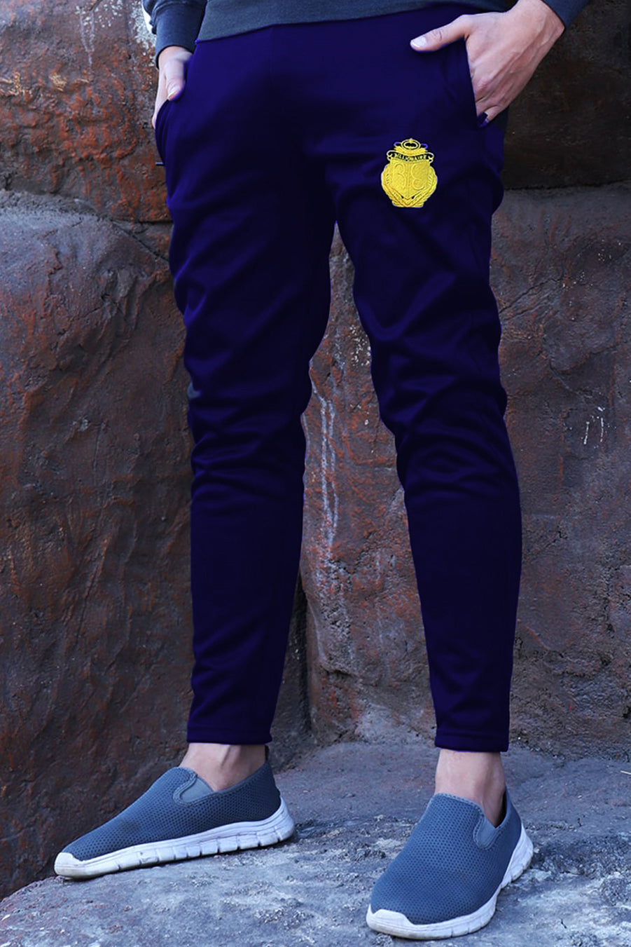 Billionaire Export Quality Stretchable Trouser-Blue