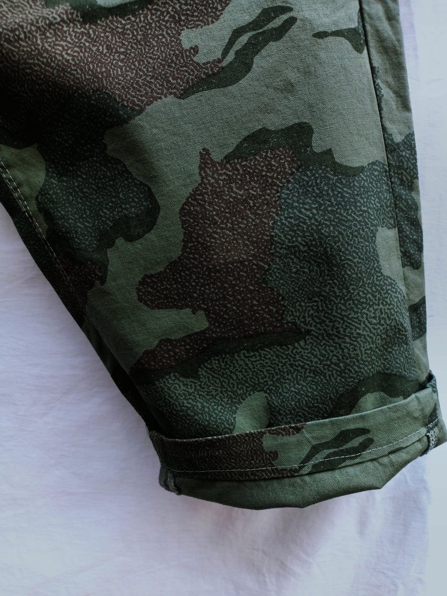 Camo Solider Patched Short