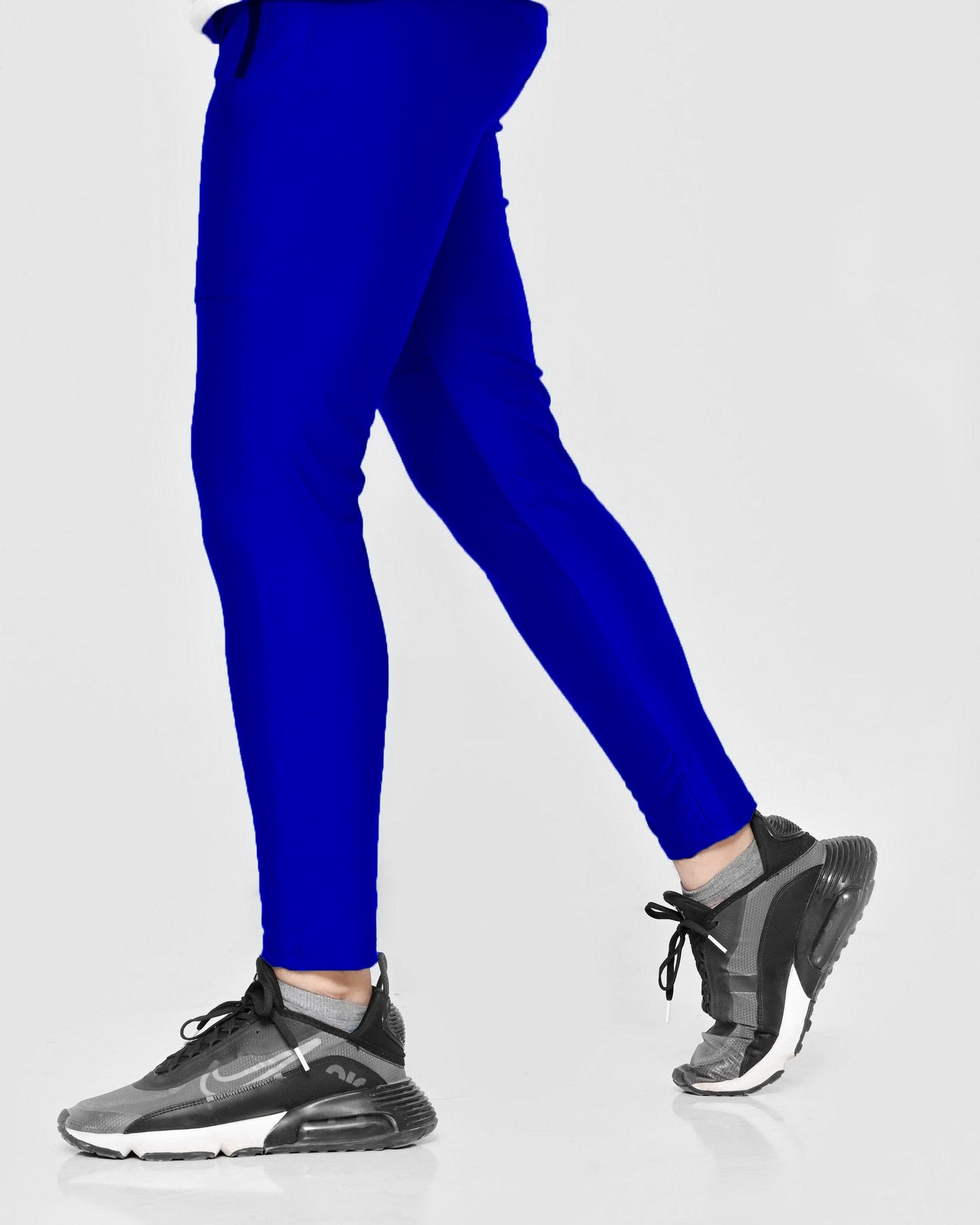 Men Casual Nike Jordan Super Stretchable Imported Trouser-Royal Blue