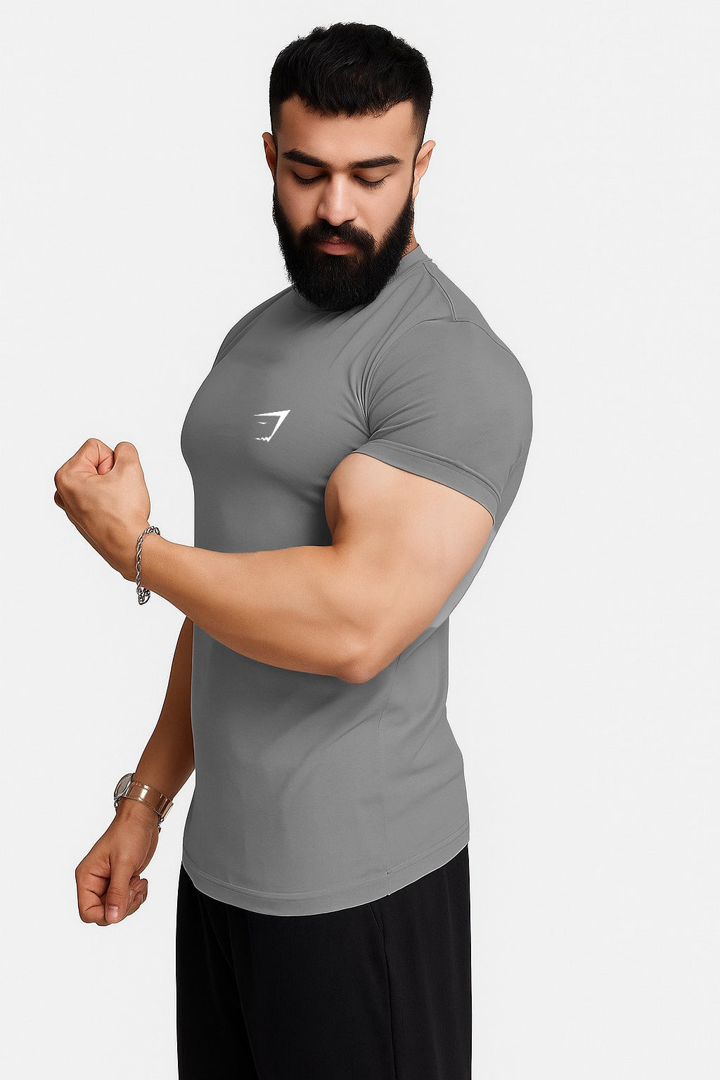 GymShark Imported T-Shirts Grey