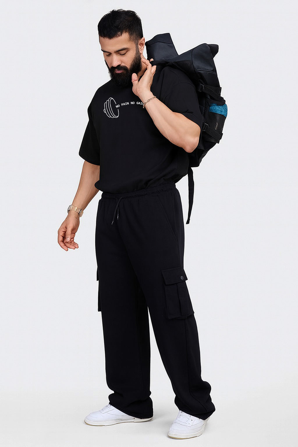 No Pain No gain Oversized Tee