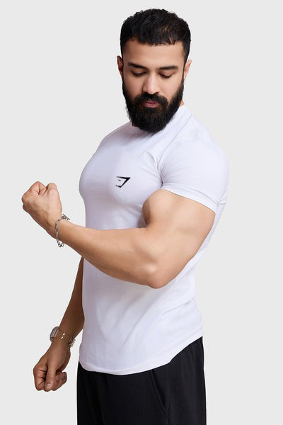 GymShark Imported T-Shirts White