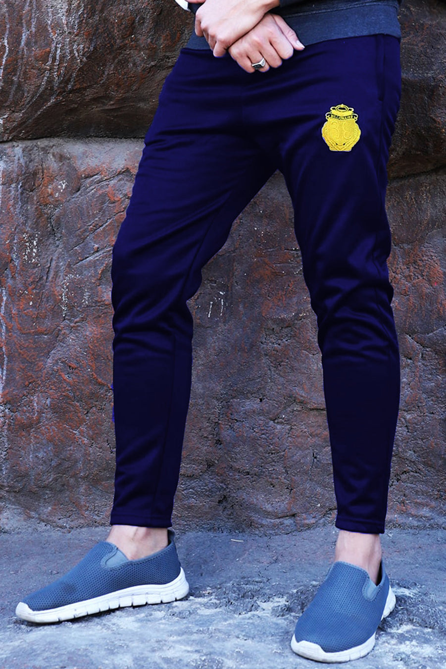 Billionaire Export Quality Stretchable Trouser-Blue