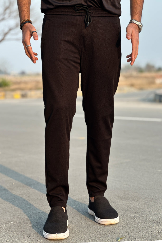 Smart Slim Fit Trouser Export Quality-Black
