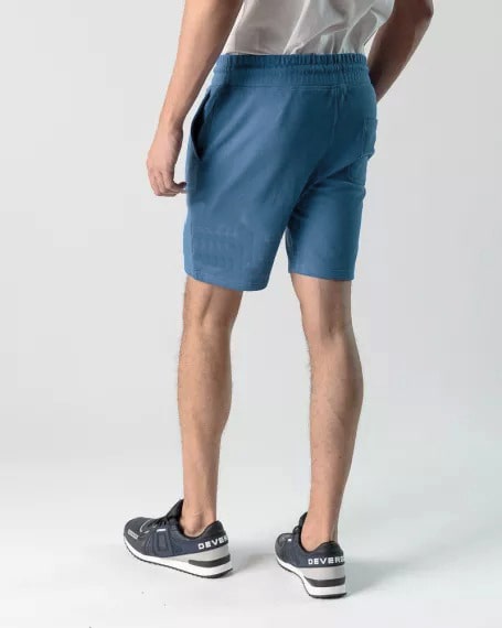 Blue Slim Fit Runner Short