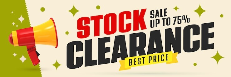 Stock Clearance Sale