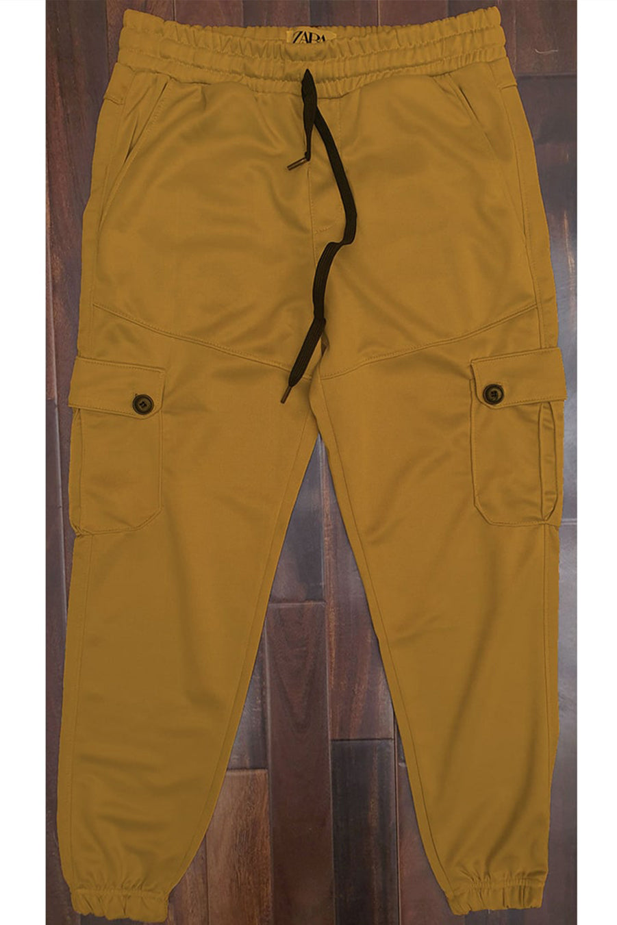 6 Pocket Cargo Trouser-Mustard Yellow