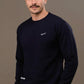 Casual Nike Sweatshirt Export Quality-Blue
