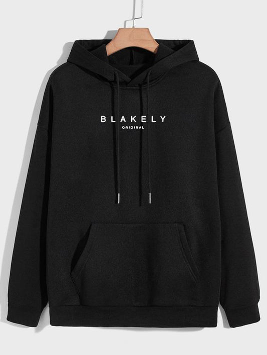Casual Blakely Hoodiee Export Quality-Black