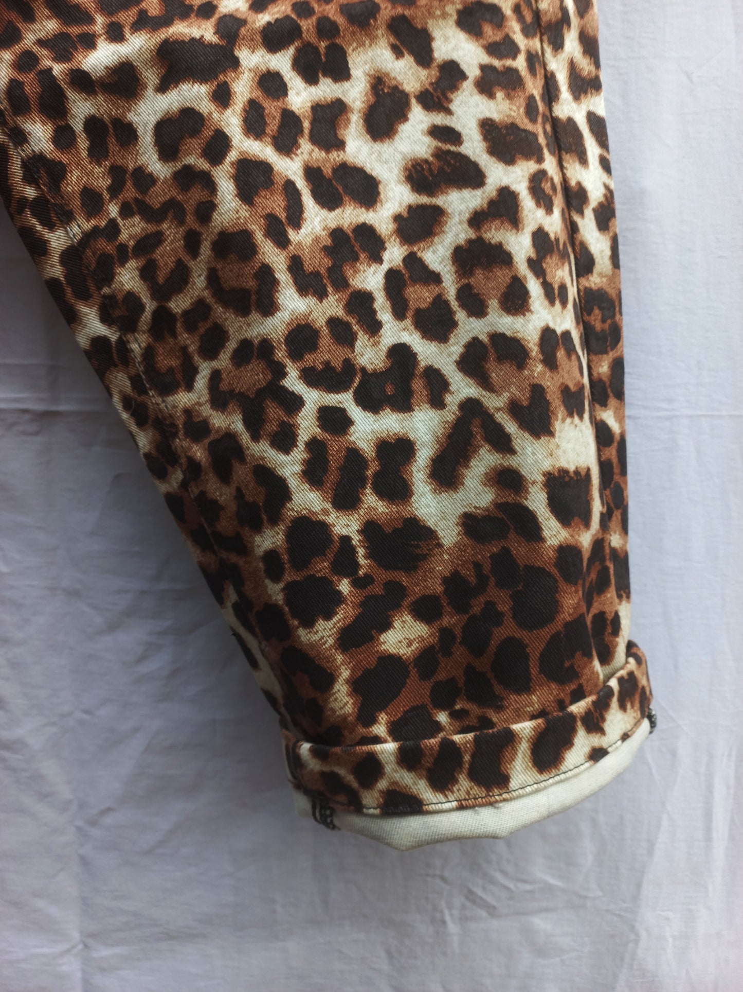 Camo Cheetah Print Camouflaged Short