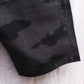 Solider Black Camouflaged Short