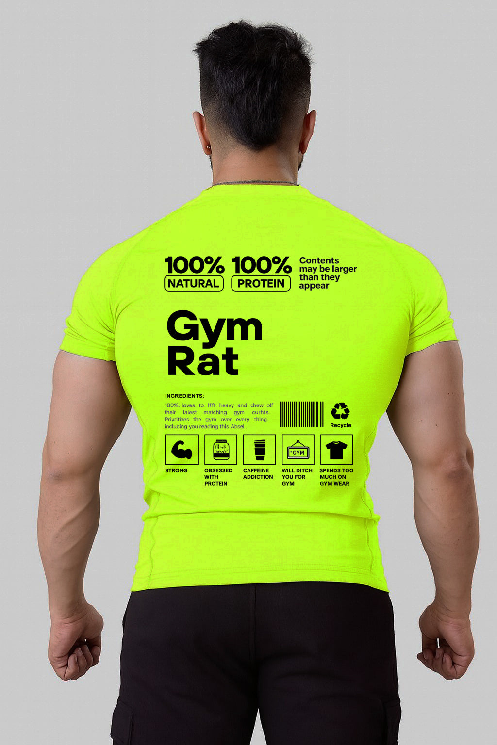 IT Textile The GymRat Graphic Dry-Fit Tee