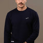 Casual Nike Sweatshirt Export Quality-Blue