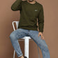 Casual Nike Sweatshirt Export Quality-Solider Green