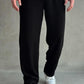 Imported Loose Bottom Trouser-Black