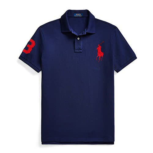 Men Polo Ralph Lauren Shirt Premium Quality- Navy blue