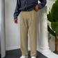 Self Texture Knitted Cotton Pant-Skin