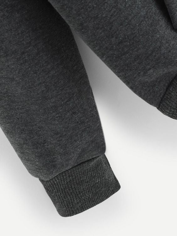 Casual Blakely Sweatshirt Export Quality-Charcoal Grey