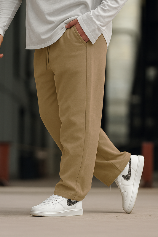 Imported Loose Bottom Trouser-Skin