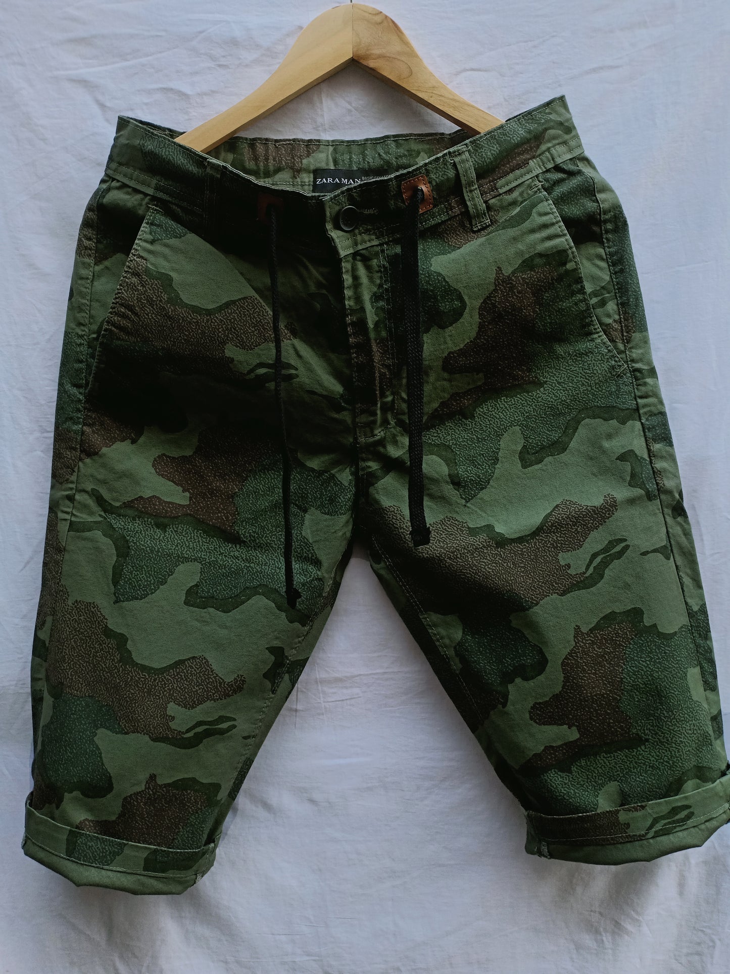Camo Solider Patched Short
