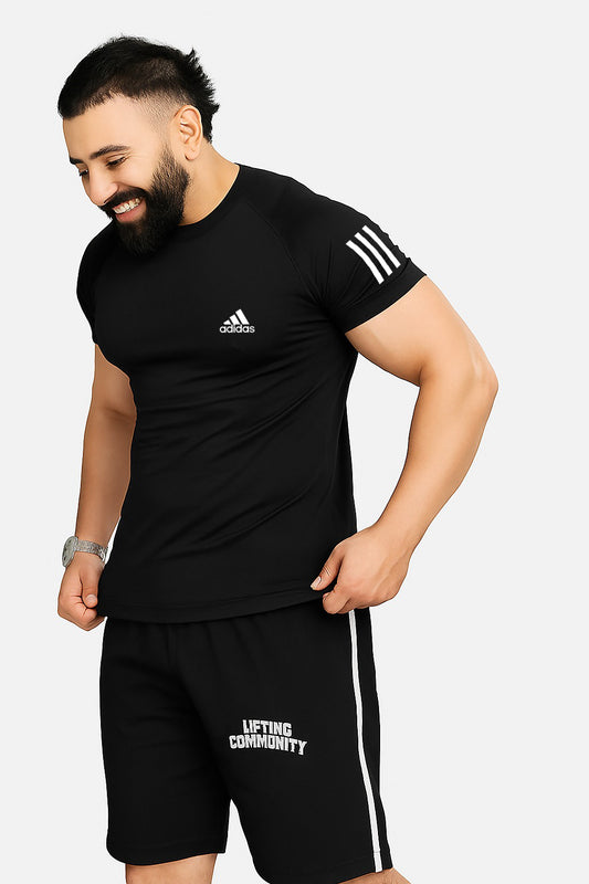Adidas Imported T-Shirts Black