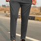 Smart Slim Fit Trouser Export Quality-Dark Grey