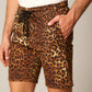 Camouflaged Cheetah Print Short