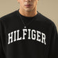 Casual Tommy Hilfiger Sweatshirt Export Quality-Black