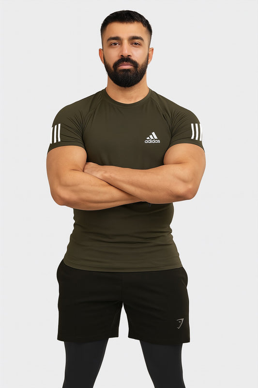 Adidas Imported T-Shirts Green