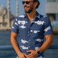 Half Sleeve- Linen Grey Tie Dye