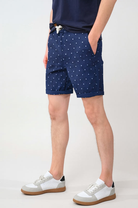 Camo Blue Dot Short