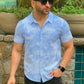 Half Sleeve- Linen Sky Tie Dye