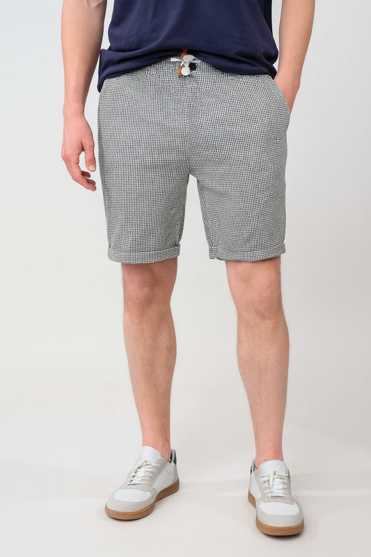 Texture box Camouflaged Short