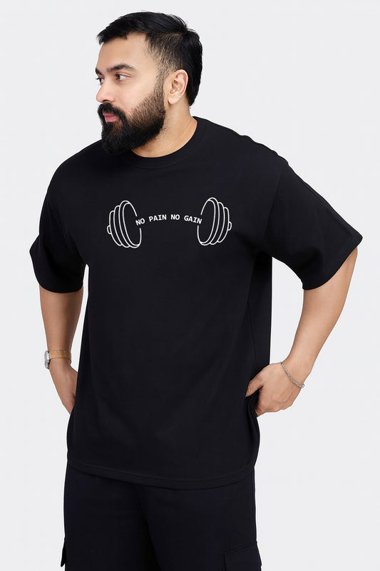 No Pain No gain Oversized Tee