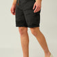 Solider Black Camouflaged Short