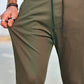Smart Slim Fit Trouser Export Quality-Olive Green
