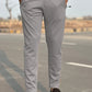 Smart Slim Fit Trouser Export Quality-Silver Grey