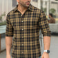 Casual Shirt- Skin Black Check