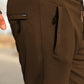Smart Slim Fit Trouser Export Quality-Dark Brown