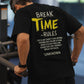 Time Break Rules Oversized Tee