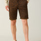 Cheetah Print Choco Camouflaged Short