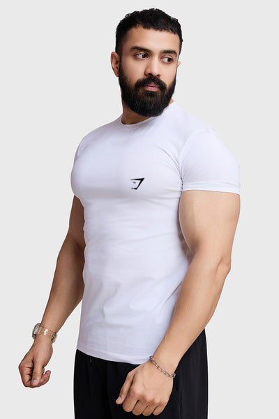 GymShark Imported T-Shirts White