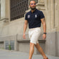 Men Polo Shirt Export Quality- Blue