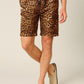 Camouflaged Cheetah Print Short