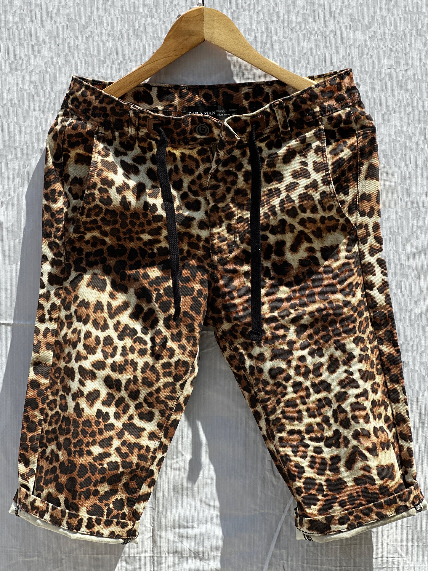 Camouflaged Cheetah Print Short